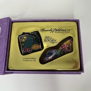 Just the Right Shoe Beverly Feldman Jewels Shoe & Purse Collector’s Set - NIB